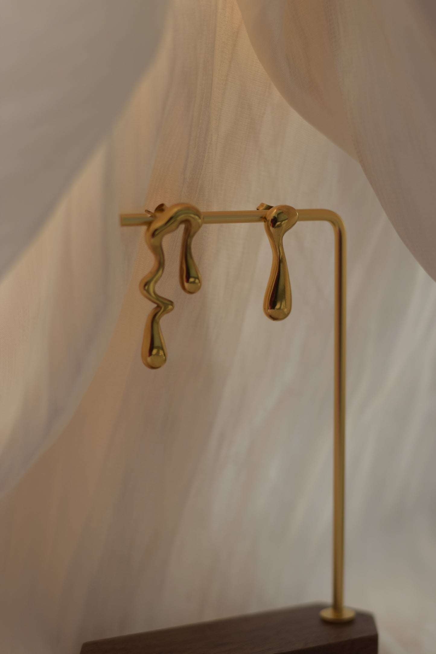 stainless steel mix match earrings