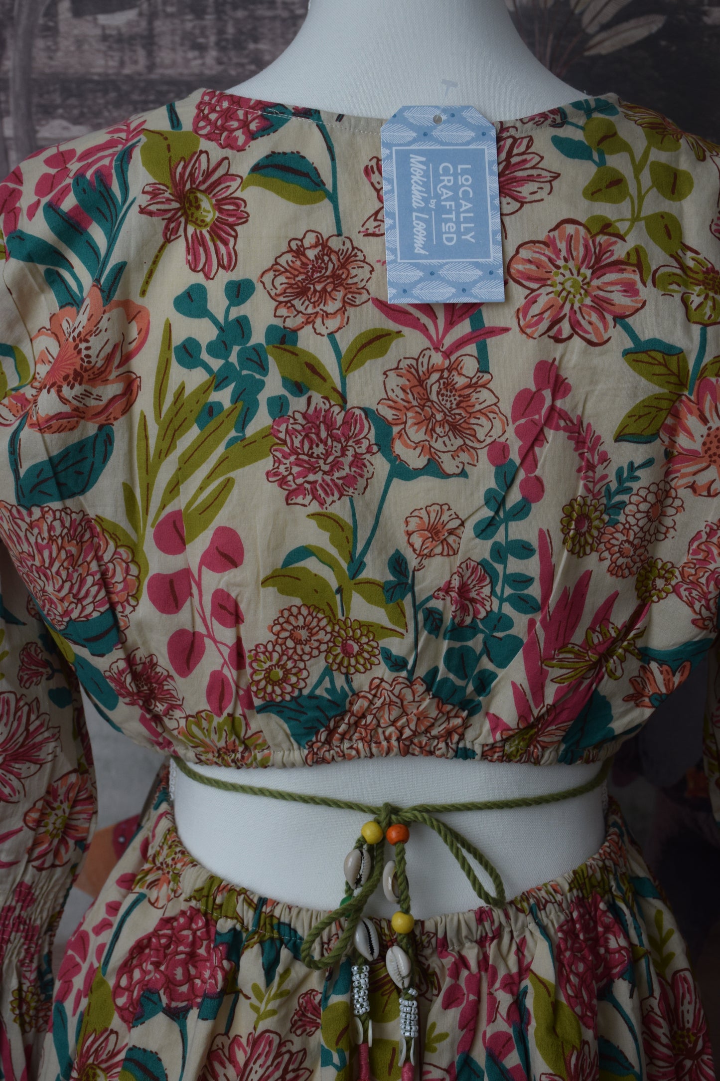 organic long cotton dress