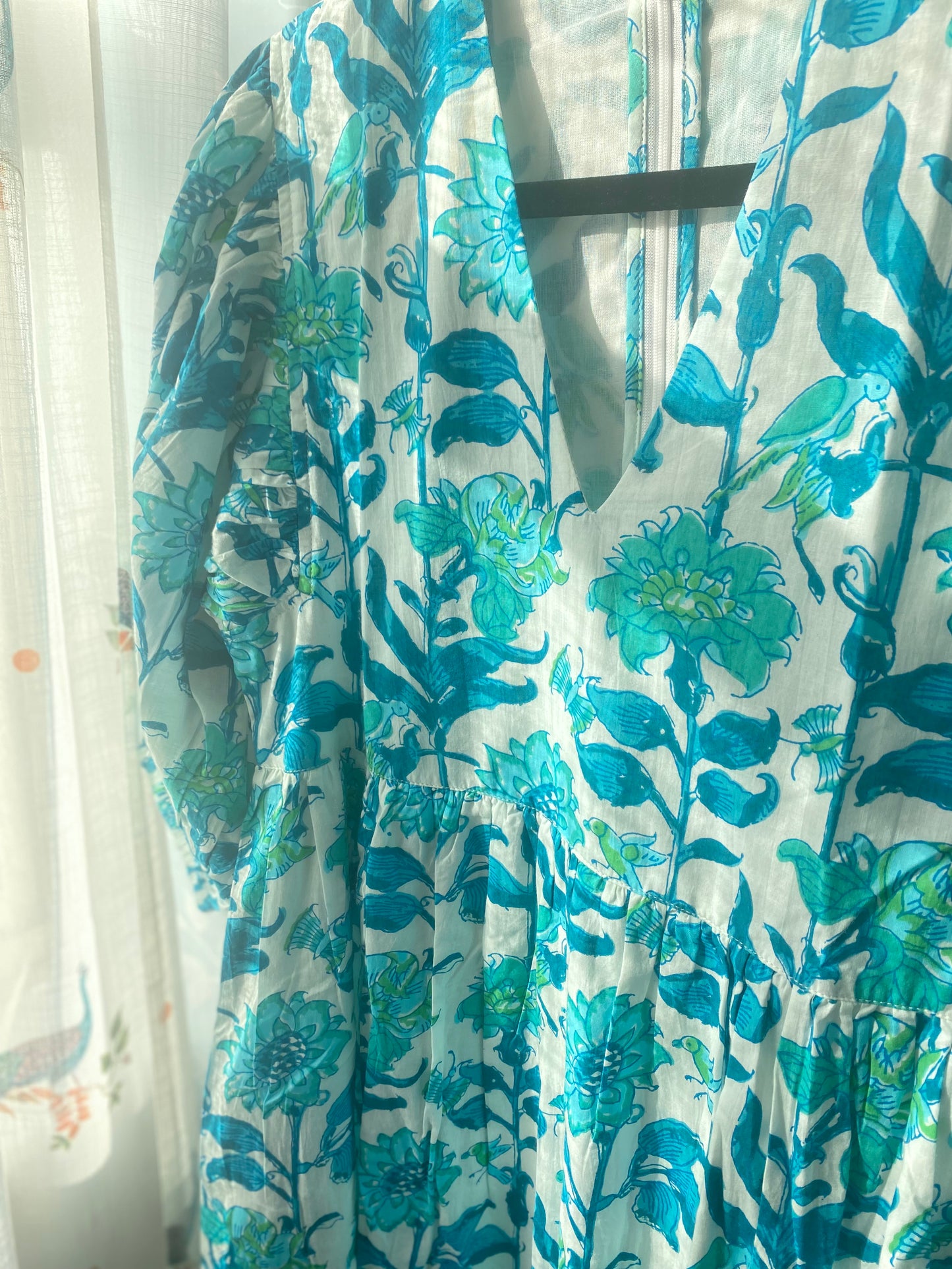 Nila Maxi dress : Turquoise