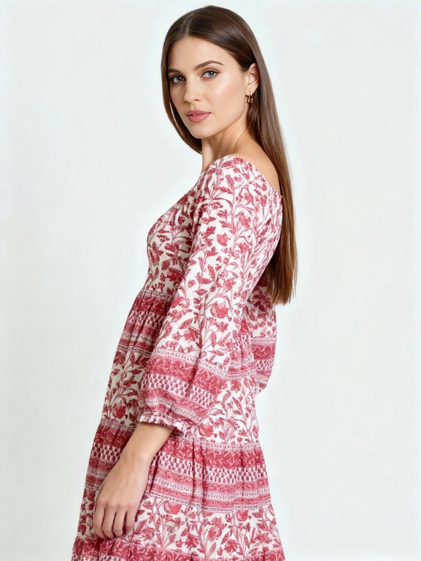 Kiara Mini Dress-Rose Pink