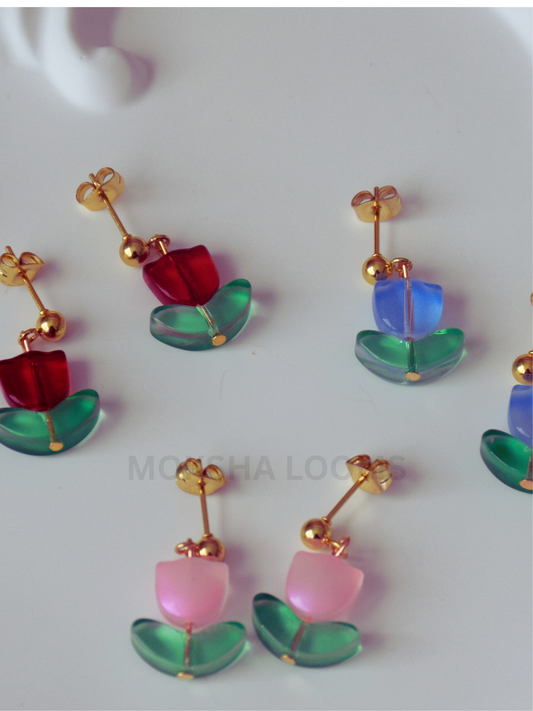 Tulip Stud Earring
