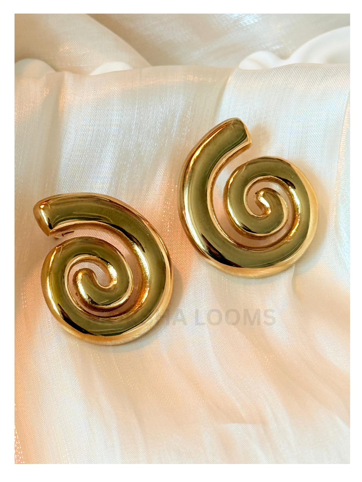 Gold-plated Earring