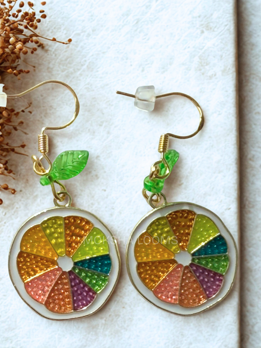 Lemon Dangle Earring
