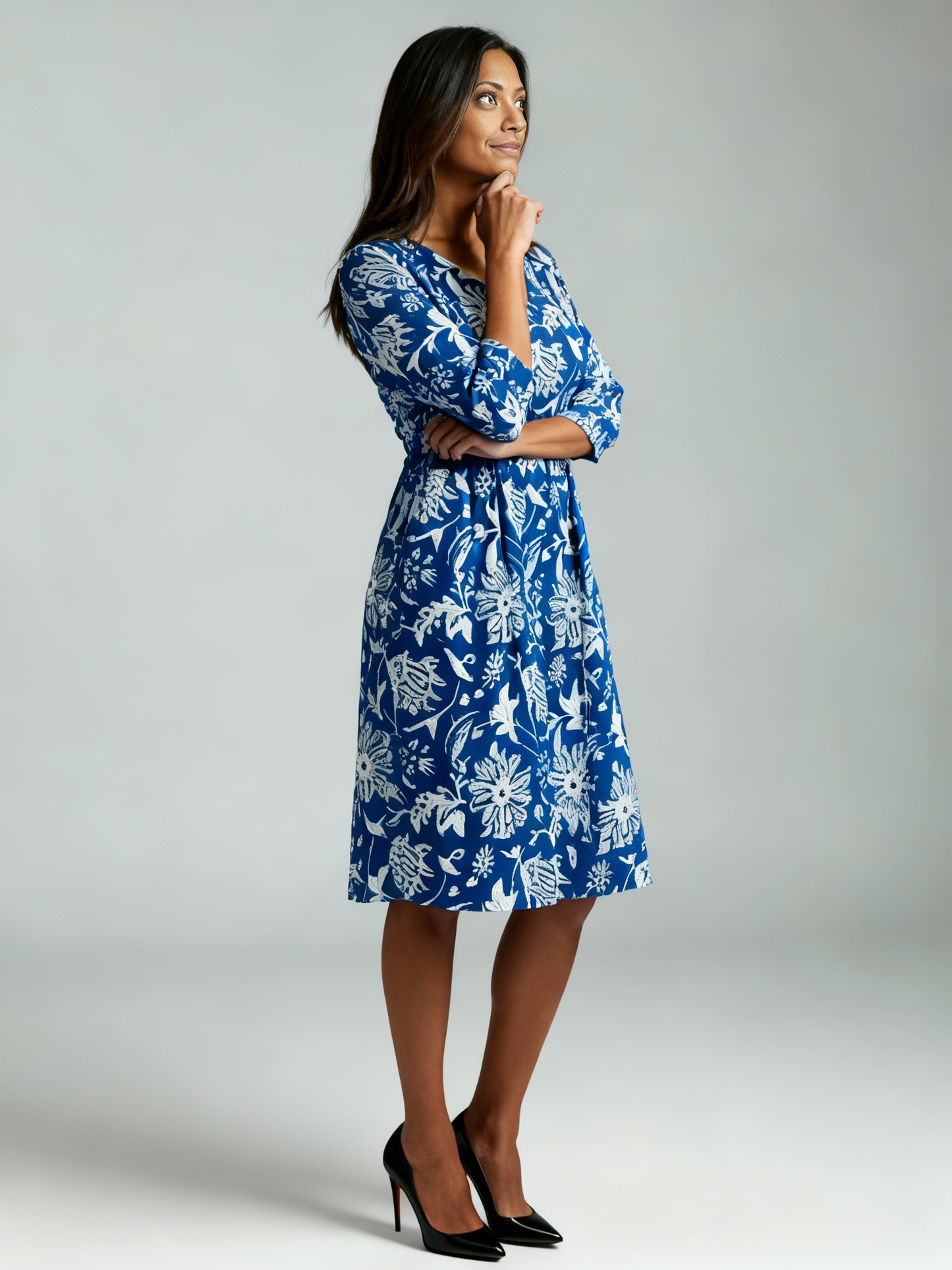MYRA MIDI  DRESS