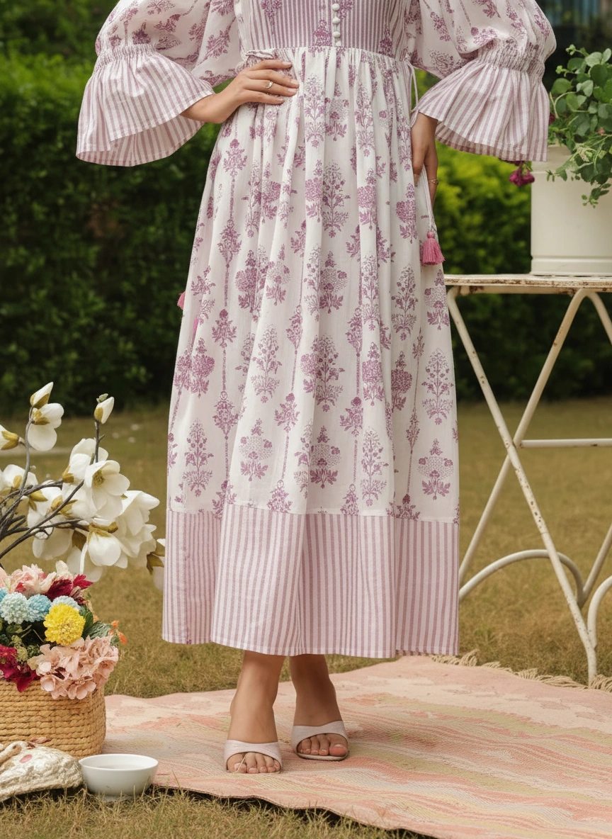 Innaya-Hand Block Printed Dresses