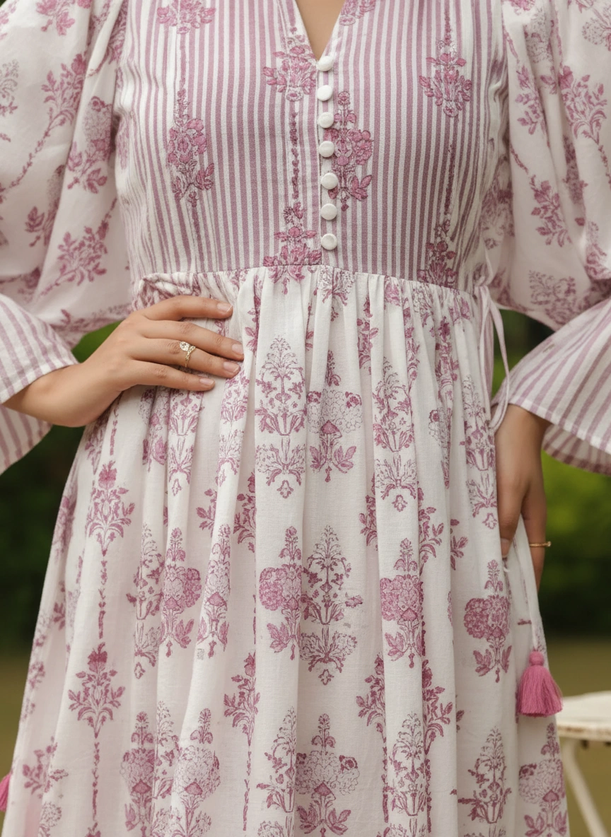 Innaya-Hand Block Printed Dresses
