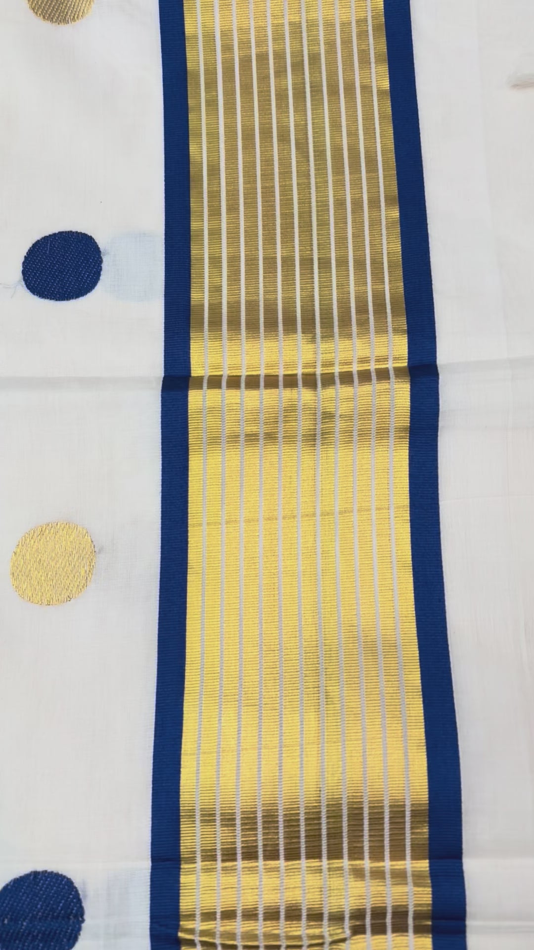 Premium Handloom Cotton Kerala Saree


